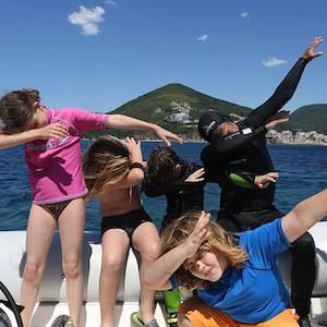 Diving with Saints,Montenegro