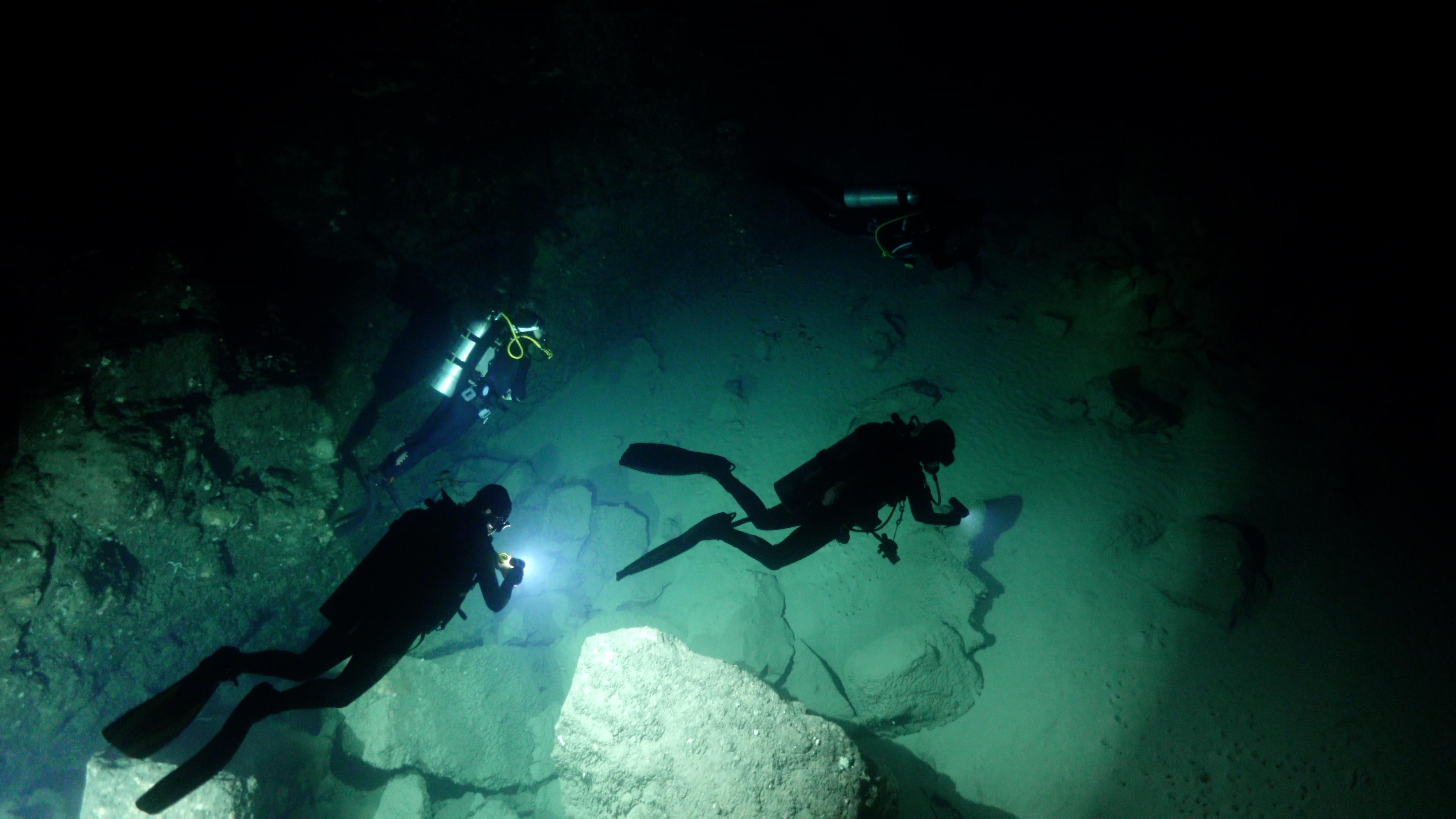 Montenegro cave diving