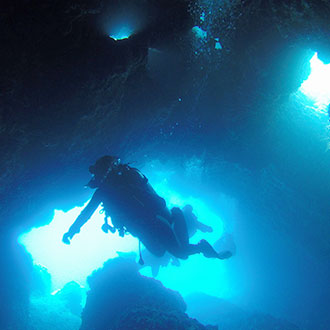 Montenegro cave diving